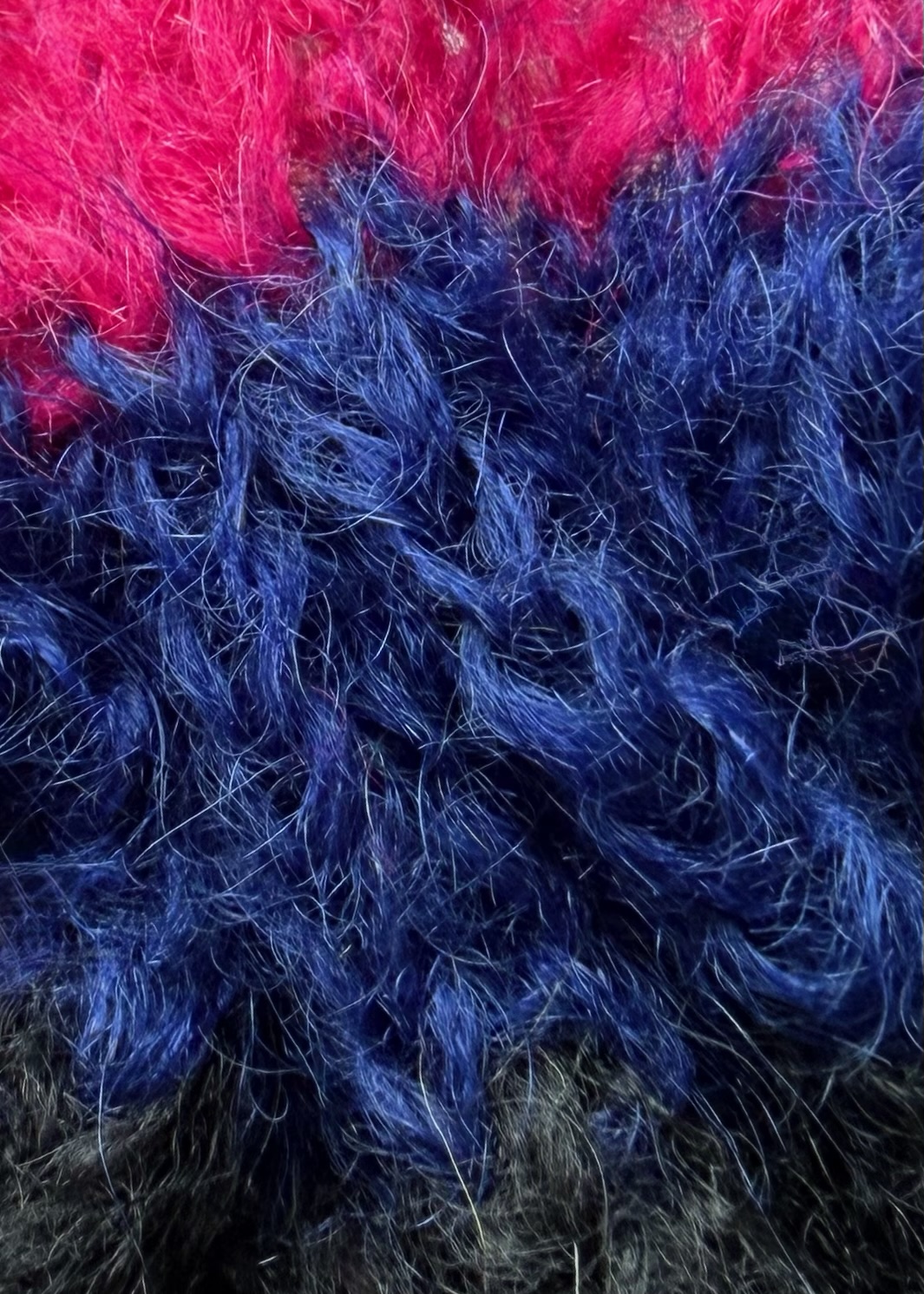 Ilaria srl Isabella 200m/100g – Mohairgarn Schwarz Col. 005048 foto 4